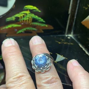 Kimberly Blue Topaz 10K solid gold